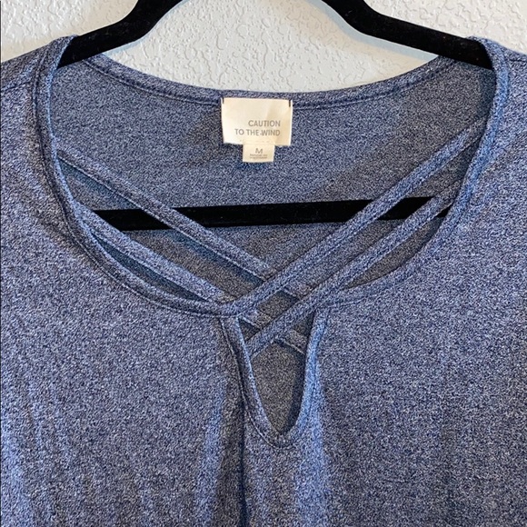 Criss Cross Blouse - Picture 2 of 3